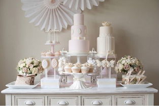 教你怎样筹划自己的婚礼翻糖蛋糕甜品区
